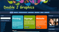 Desktop Screenshot of doublejgraphics.com