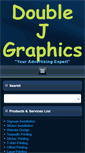 Mobile Screenshot of doublejgraphics.com